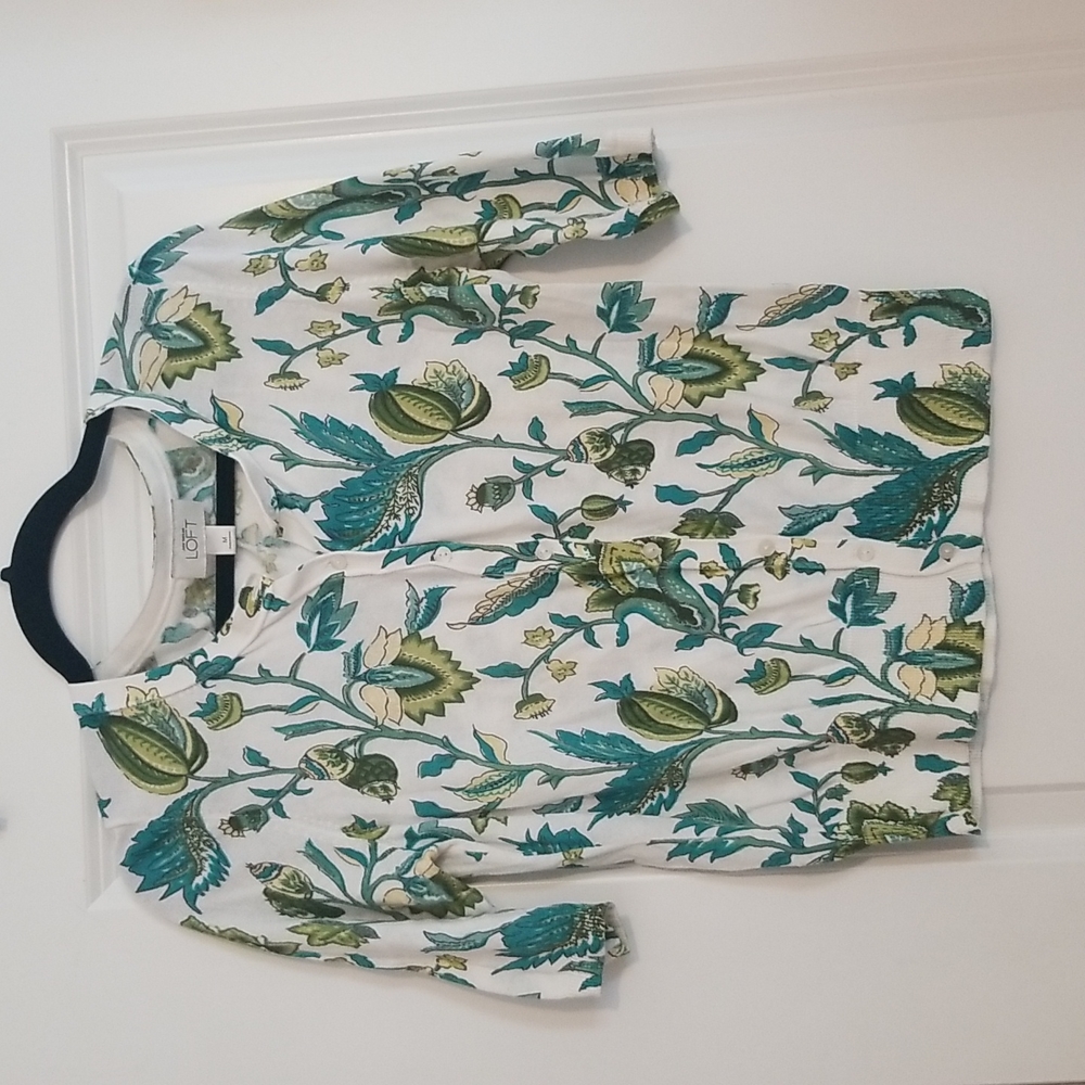Floral cardigan